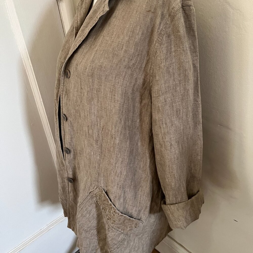 Linen Blazer - Picture 2 of 4
